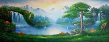 Fairyland Chinese Landscape Oil Paintings